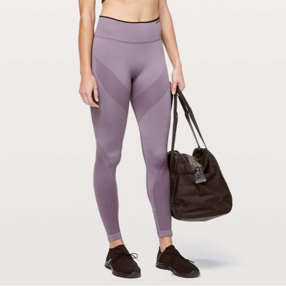 BOGO lululemon athletica Lavender Seamless High-Rise Leggings